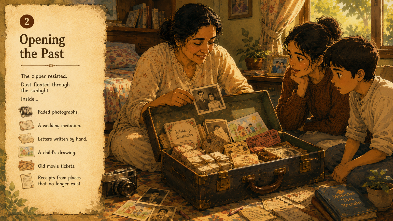 How a dusty suitcase became Reverse Chapters